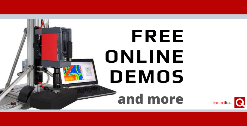 Book your free InfraTec thermography camera online demonstration