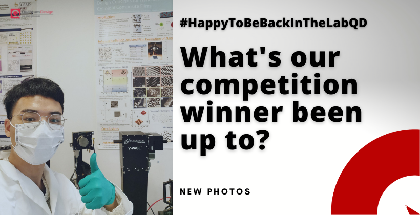 How Our Competition Winner is Getting on With the Top Prize