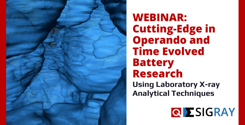 Webinar: Cutting-Edge in Operando and Time Evolved Battery Research