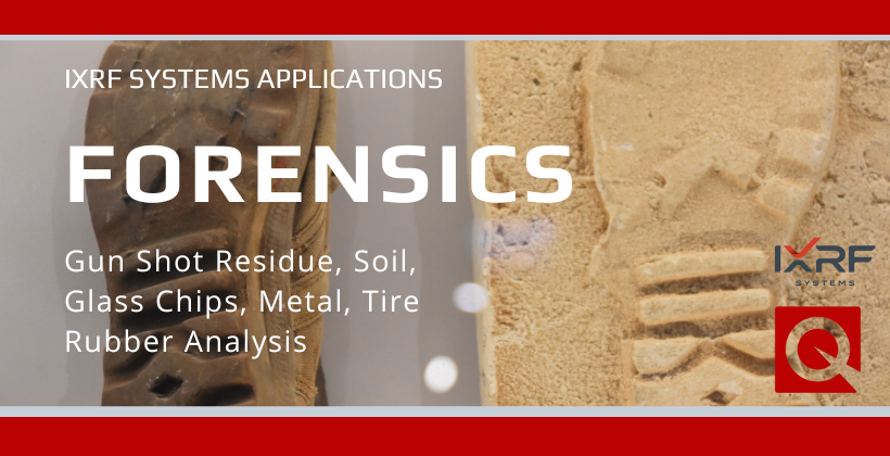 Forensics Analysis at Crime Scenes and Military Related Activities with MicroXRF