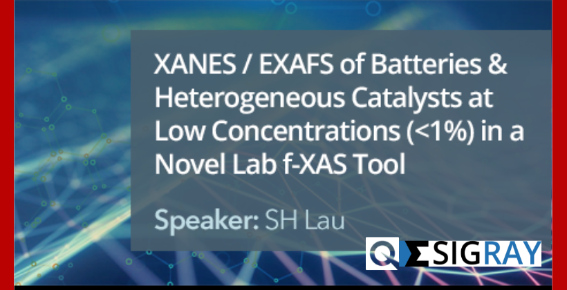 XANES/ EXAFS of Batteries & Heterogenous Catalysts at Low Concentrations