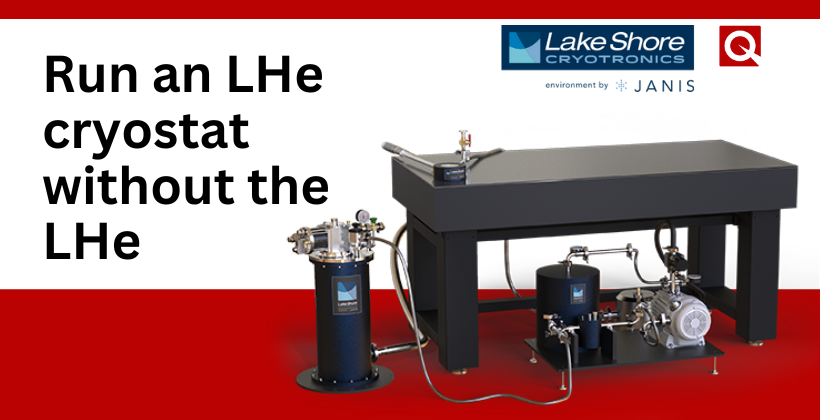 Run an LHe Cryostat Without the LHe