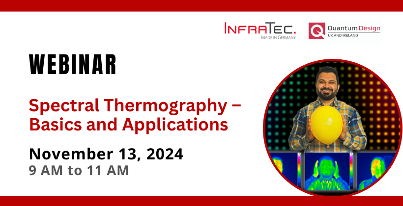 Webinar: Spectral Thermography – Basics and Applications
