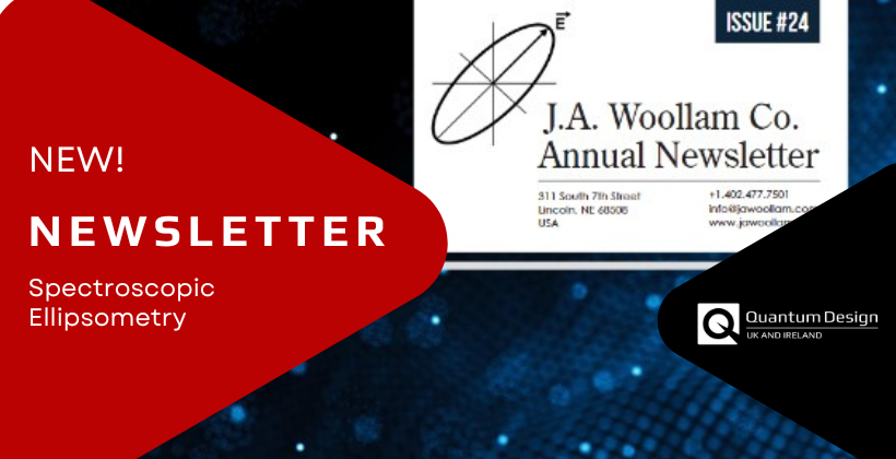 New J.A. Woollam Newsletter