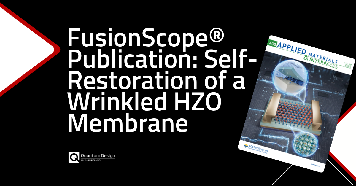 FusionScope® Publication: Self-Restoration of a Wrinkled HZO Membrane